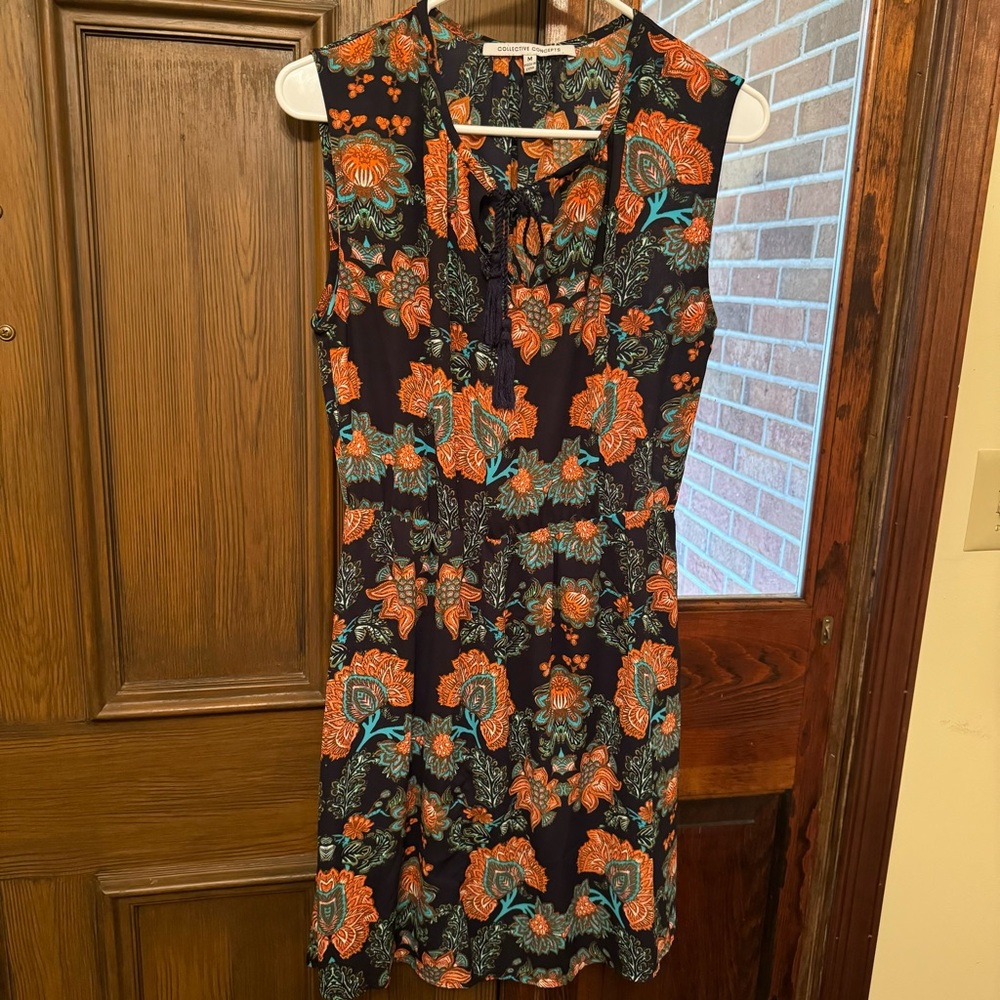 Collective Concepts Floral Sleeveless Dress
